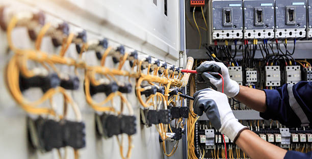 Professional Electrician technician working in Delta, OH